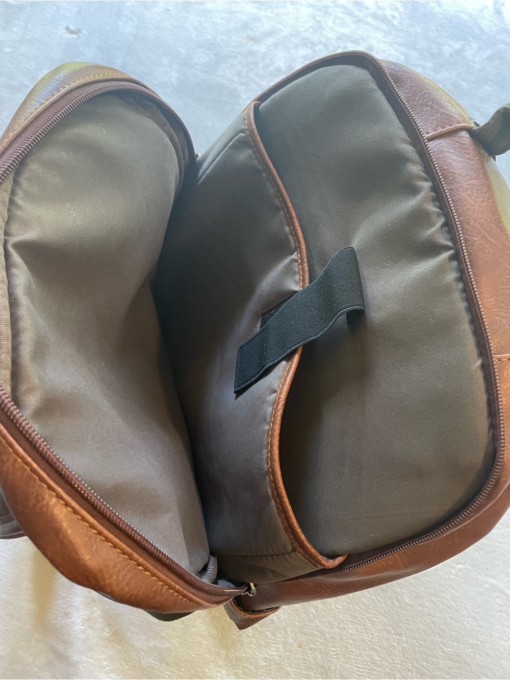 Bugatti Valentino Vegan Leather Laptop Backpack with RFID Protection - Picture 4 of 8
